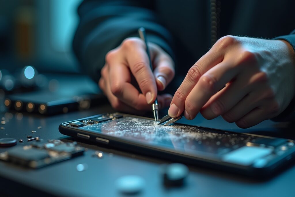 Die Kunst der Smartphone-Reparatur: Display-Fixes im Check Die Kunst der Smartphone-Reparatur: Display-Fixes im Check