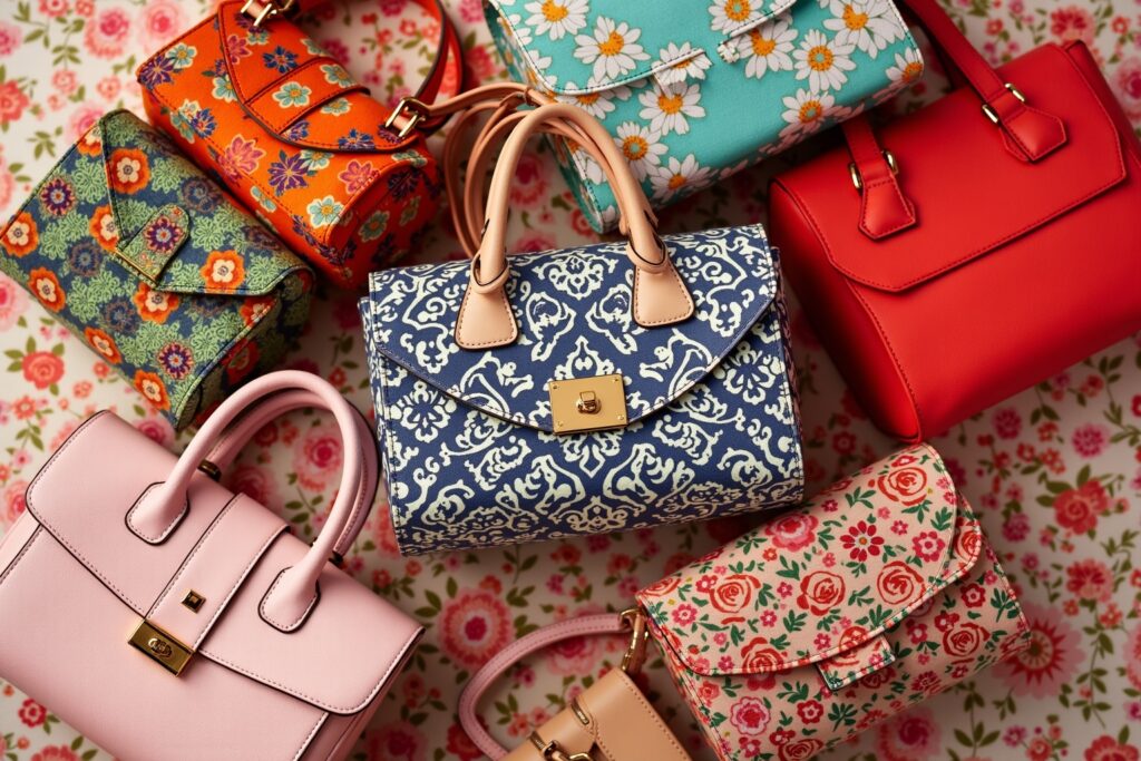 Taschentrends: Muster & Prints im Fokus